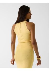 Guess Sweter G6GR10 Z0625 Żółty Regular Fit. Kolor: żółty. Materiał: syntetyk #2