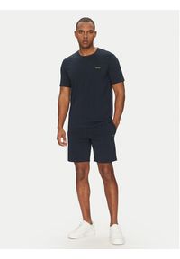 BOSS Szorty sportowe Mix&Match 50515314 Granatowy Regular Fit. Kolor: niebieski. Materiał: bawełna. Styl: sportowy