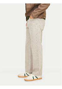 Jack & Jones - Jack&Jones Jeansy Eddie 12258833 Beżowy Loose Fit. Kolor: beżowy #7