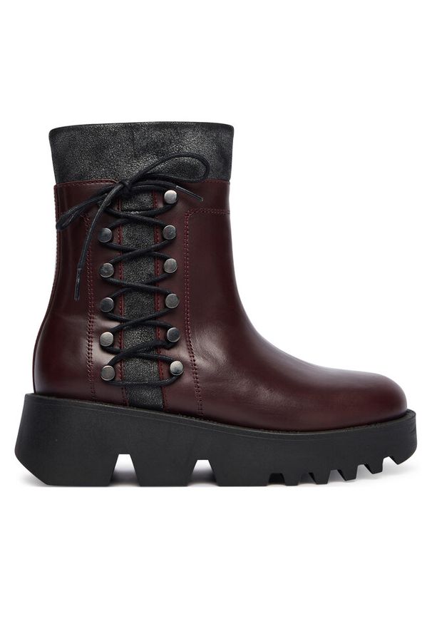 Botki Fly London. Kolor: czerwony