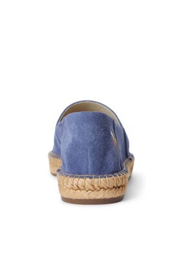 Polo Ralph Lauren Espadryle Cevio Slip 803862549001 Granatowy. Kolor: niebieski. Materiał: zamsz, skóra