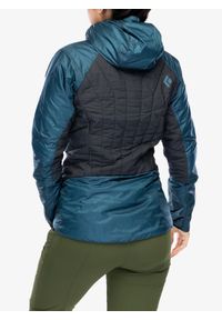 Kurtka ocieplana damska Black Diamond Vision Hybrid Hoody. Kolor: zielony