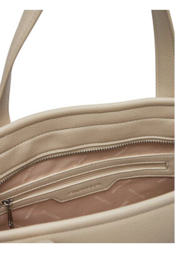 Gino Rossi Torebka WEN-77 Beżowy. Kolor: beżowy. Materiał: skórzane