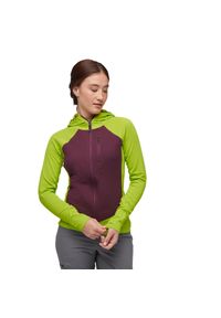 Bluza trekkingowa damska Black Diamond Coefficient LT Hybrid Hoody. Kolor: zielony, fioletowy