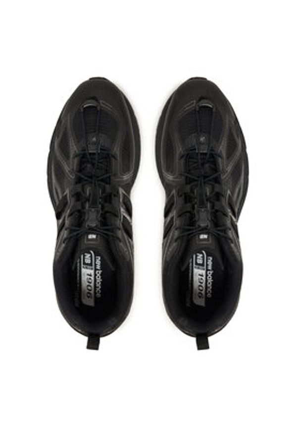 New Balance Sneakersy U1906RNB M Czarny. Kolor: czarny. Materiał: skóra