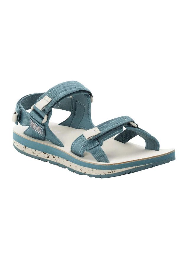 Sandały turystyczne damskie Jack Wolfskin Outfresh Deluxe. Kolor: niebieski