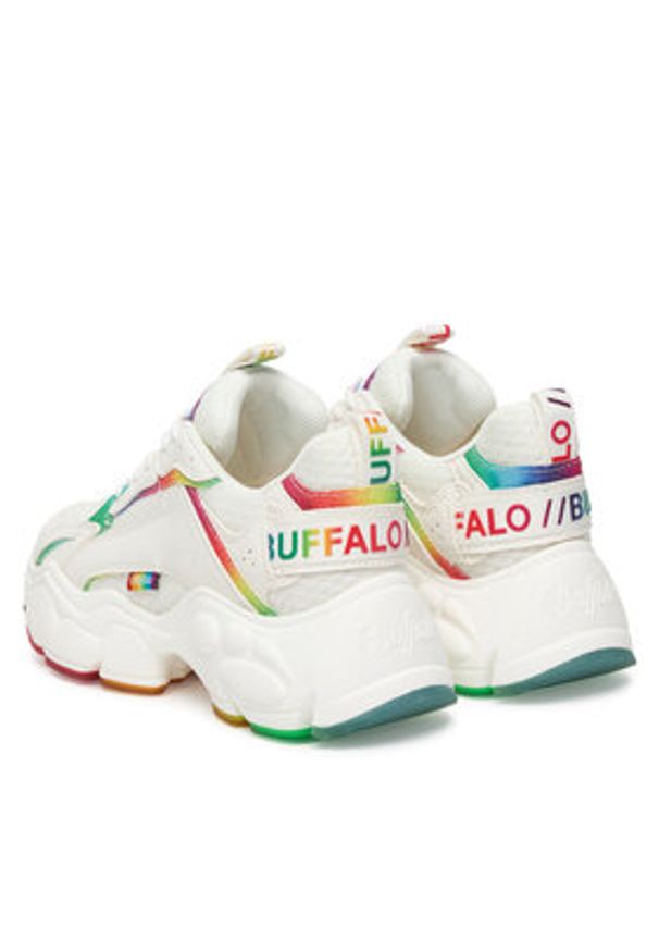 Buffalo Sneakersy 1636671 Biały. Kolor: biały. Materiał: skóra