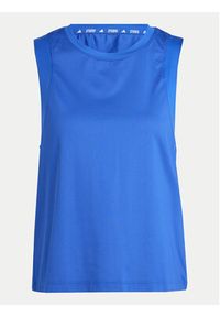 Adidas - adidas Koszulka techniczna Studio IS2963 Niebieski Regular Fit. Kolor: niebieski. Materiał: syntetyk #3