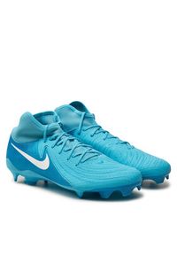 Nike Buty do piłki nożnej Phantom Luna II Academy FG/MG FD6725 400 Niebieski. Kolor: niebieski. Materiał: skóra