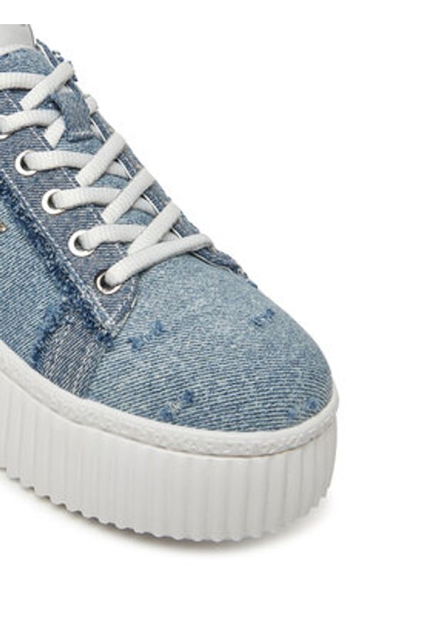 Karl Lagerfeld - KARL LAGERFELD Sneakersy KL42372S Niebieski. Kolor: niebieski. Materiał: materiał