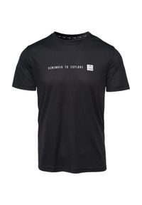 Elbrus - T-shirt Męski Daven Ll. Kolor: czarny