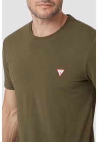 Guess - GUESS Zielony t-shirt męski Core Tee Str. Kolor: zielony