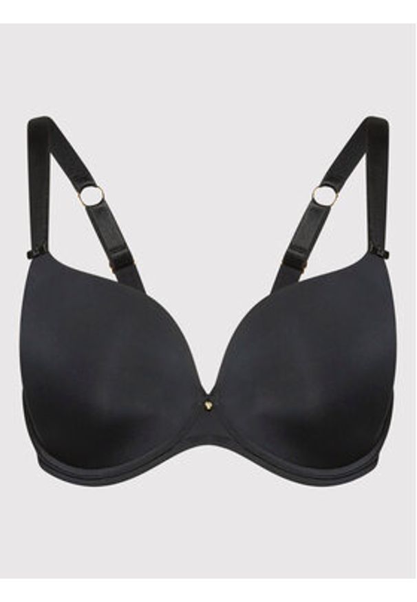 SELMARK - Selmark Biustonosz z fiszbiną Etna 10517 Czarny. Kolor: czarny. Materiał: syntetyk