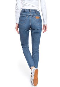 Wrangler - WRANGLER RETRO SKINNY VINTAGE MID W253WB96A. Styl: retro, vintage