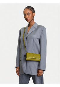 Calvin Klein Torebka Ck Woven Convertible Wallet Bag K60K612970 Zielony. Kolor: zielony. Materiał: skórzane #7