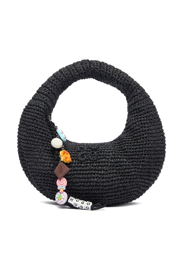 Hugo - Torebka HUGO. Kolor: czarny
