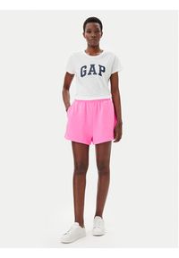 GAP - Gap T-Shirt 729555-12 Biały Regular Fit. Kolor: biały. Materiał: bawełna #3
