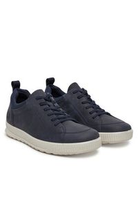 ecco - ECCO Sneakersy Byway 50166402038 Granatowy. Kolor: niebieski. Materiał: skóra #3