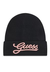 Czapka Guess. Kolor: czarny