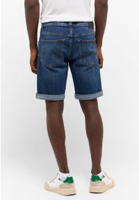 Mustang - MĘSKIE SZORTY MUSTANG Chicago Shorts Z Denim Blue 1015691 5000 883. Materiał: denim #4