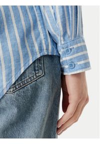 Vero Moda Koszula Linn 10305085 Niebieski Relaxed Fit. Kolor: niebieski. Materiał: len #2