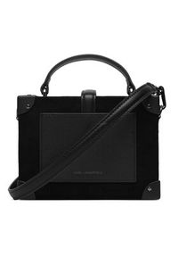 Karl Lagerfeld - KARL LAGERFELD Torebka B1W30103 Czarny. Kolor: czarny. Materiał: skórzane #6