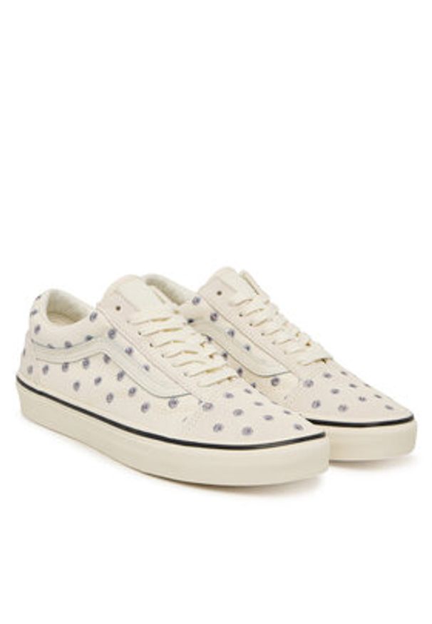 Vans Tenisówki Old Skool VN000E8WCD31 Écru. Kolor: kremowy. Materiał: materiał