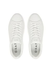 D.A.T.E. Sneakersy Levante Mono M431-LV-MN Biały. Kolor: biały. Materiał: skóra #4