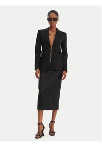 Versace Jeans Couture Spódnica ołówkowa 80HAE806 N0640 Czarny Slim Fit. Kolor: czarny. Materiał: wiskoza #2