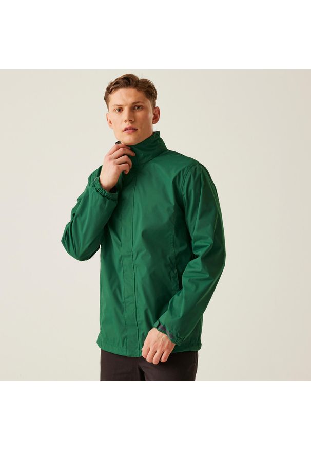 Regatta - Kurtka robocza męska Ardmore. Kolor: zielony. Sezon: zima. Sport: turystyka piesza