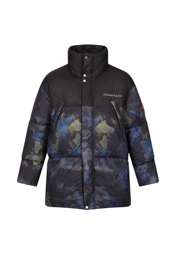 Regatta - Kurtka Męska Christian Lacroix Barbegal Baffled Padded Jacket. Kolor: czarny, wielokolorowy. Materiał: puch. Sport: turystyka piesza