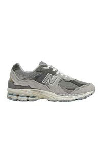 Buty męskie New Balance 2002R szare. Okazja: na co dzień. Kolor: biały, szary, wielokolorowy. Materiał: zamsz, skóra