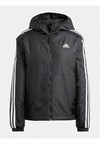 Adidas - adidas Kurtka przejściowa Essentials 3-Stripes IN3288 Czarny Regular Fit. Kolor: czarny. Materiał: syntetyk #5