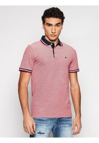 Jack & Jones - Polo Jack&Jones. Typ kołnierza: polo. Kolor: czerwony