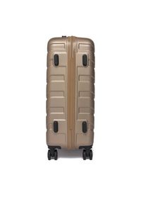 Gino Rossi - GINO ROSSI Walizka średnia CEO-GIN-M-002-05-GOLD Złoty. Kolor: złoty #3