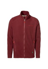 Kurtka polarowa męska Vaude Rosemoor Fleece Jacket II. Kolor: czerwony. Materiał: polar