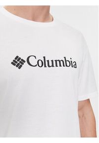 columbia - Columbia T-Shirt Csc Basic Logo 1680053 Biały Regular Fit. Kolor: biały. Materiał: bawełna #4