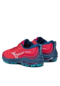 Mizuno Buty do biegania Wave Rider Gtx J1GD2279 Bordowy. Kolor: czerwony. Materiał: materiał. Model: Mizuno Wave #4