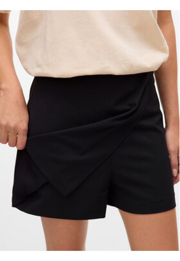 Vero Moda Spódnico-szorty Melina 10332054 Czarny Loose Fit. Kolor: czarny. Materiał: syntetyk