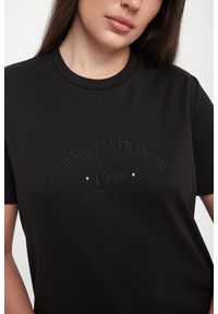 Elisabetta Franchi - T-shirt damski z logo ELISABETTA FRANCHI #4