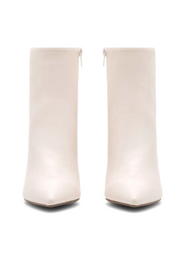 Nine West Botki SATI 13196A Biały. Kolor: biały. Materiał: syntetyk
