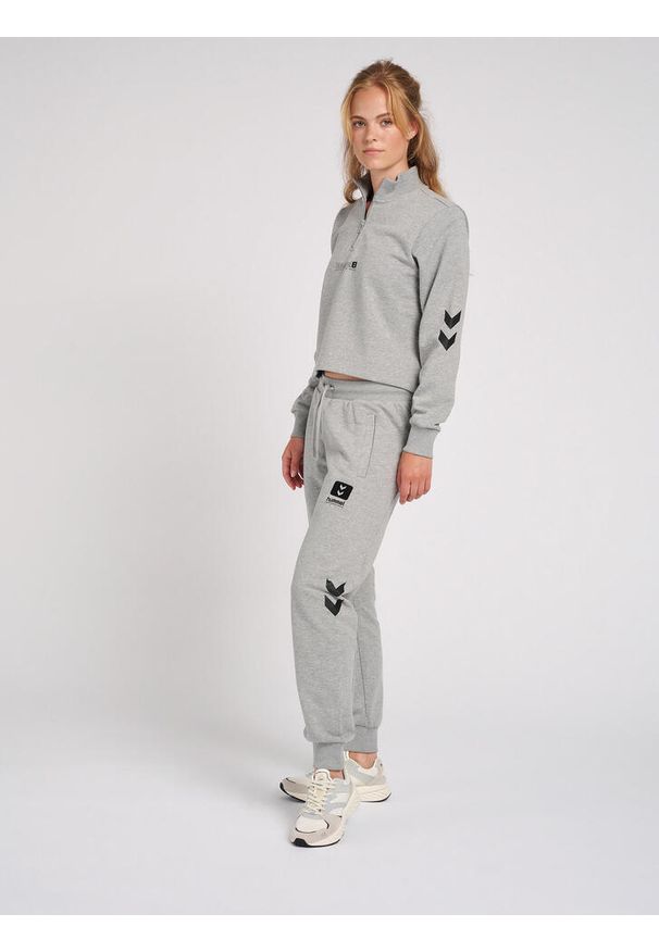 Bluza damska Hummel hmlLGC nikka. Kolor: szary. Sport: fitness