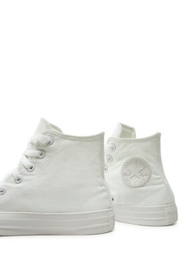 Converse Trampki Chuck Taylor All Star Classic 1U646 W Biały. Kolor: biały. Materiał: materiał