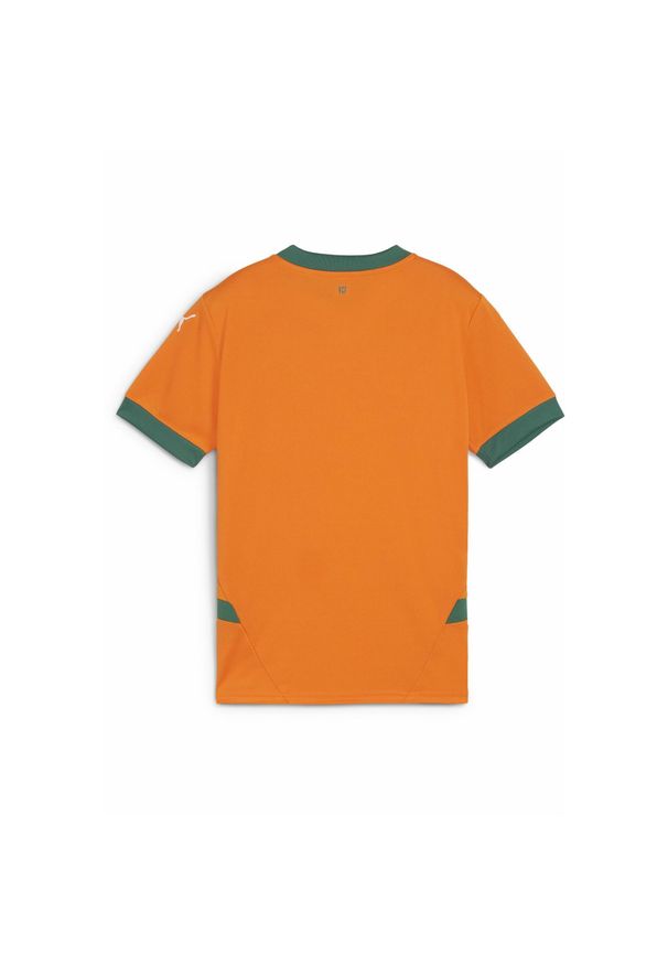 Puma - Młodzieżowa trzecia koszulka Valencia CF 24/25 PUMA Rickie Orange Vine. Kolor: żółty, pomarańczowy, wielokolorowy