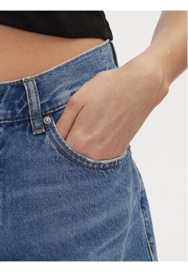 Hugo - HUGO Szorty jeansowe Gimusa_B 50540565 Niebieski Relaxed Fit. Kolor: niebieski. Materiał: bawełna