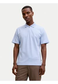 Jack & Jones Polo Rblaethan 12292992 Błękitny Regular Fit. Typ kołnierza: polo. Kolor: niebieski. Materiał: bawełna #1