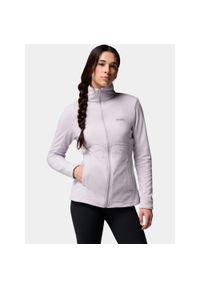 columbia - Sweter Damski Columbia Basin Trail III. Kolor: fioletowy. Materiał: polar. Sport: turystyka piesza
