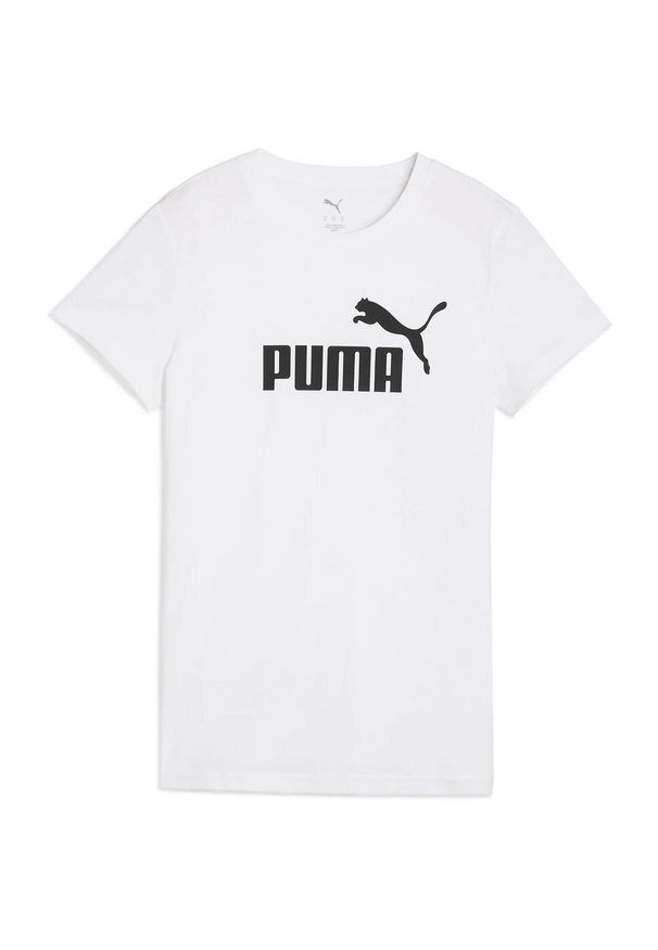 Puma - Koszulka damska PUMA ESS No. 1 Logo Tee. Kolor: biały