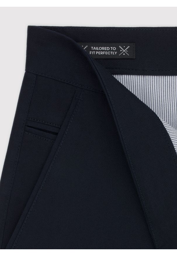 Pako Lorente - PAKO LORENTE – Spodnie męskie w kolorze granatowym. Kolor: niebieski. Materiał: elastan, bawełna. Sezon: wiosna