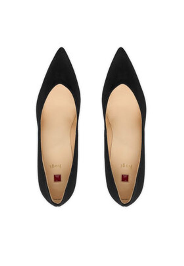 HÖGL Czółenka 0-176702-01000 Czarny. Kolor: czarny. Materiał: zamsz, skóra